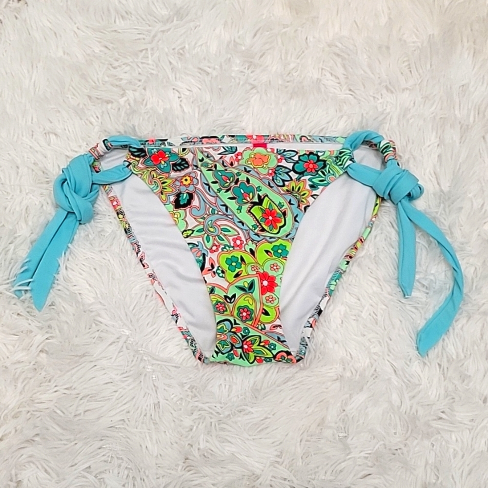 Victoria's secret string bikini bottoms Small side tie swim